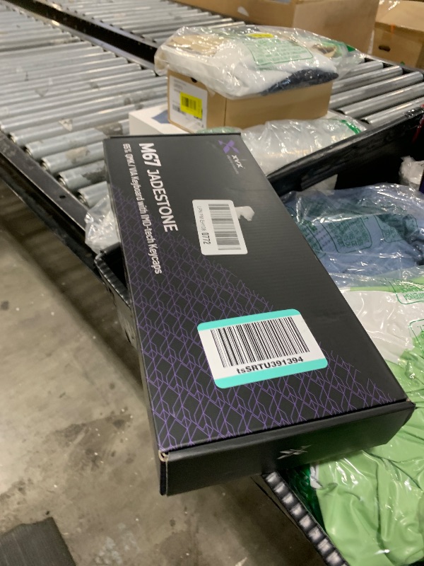 Photo 1 of x XVX M67 Wireless 60% Percent Keyboard, QMK/VIA Gaming Keyboard, Tri-Mode Thocky Creamy Mechanical Key Board, Hot Swappable Gasket Mount RGB IMD Tech for Win/Mac, Spider Web Theme, White