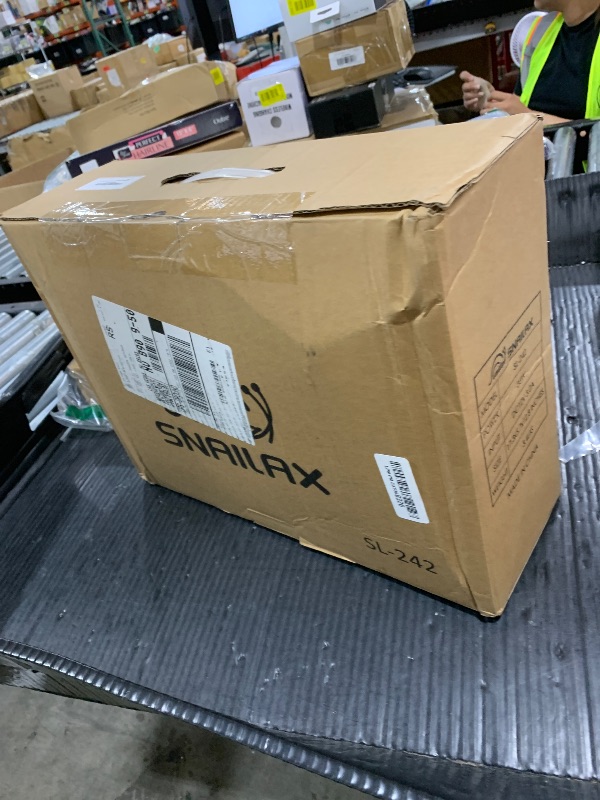 Photo 1 of Snailax Back Massager with Heat, Massage Seat Cushion with 10 Motors, Massage Chair Pad for Home Office Use, 5 Modes & 3 Intensity Levels, 2 Heat Settings with 30-60-90 Mins Timer, Gifts for Him Her