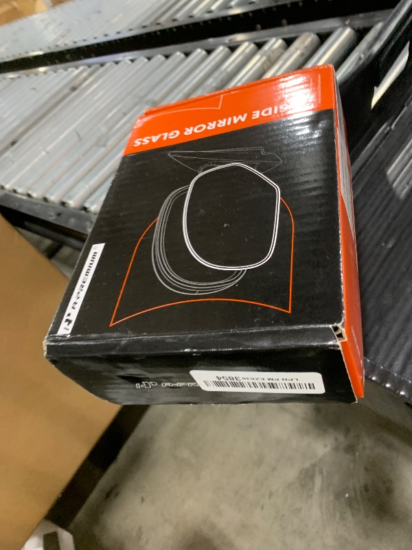Photo 1 of A-Premium Right Passenger Side Non-Heated Mirror Glass with Backing Plate - Compatible with Toyota Prius C 2012-2019 - Exterior Side View Convex Mirror