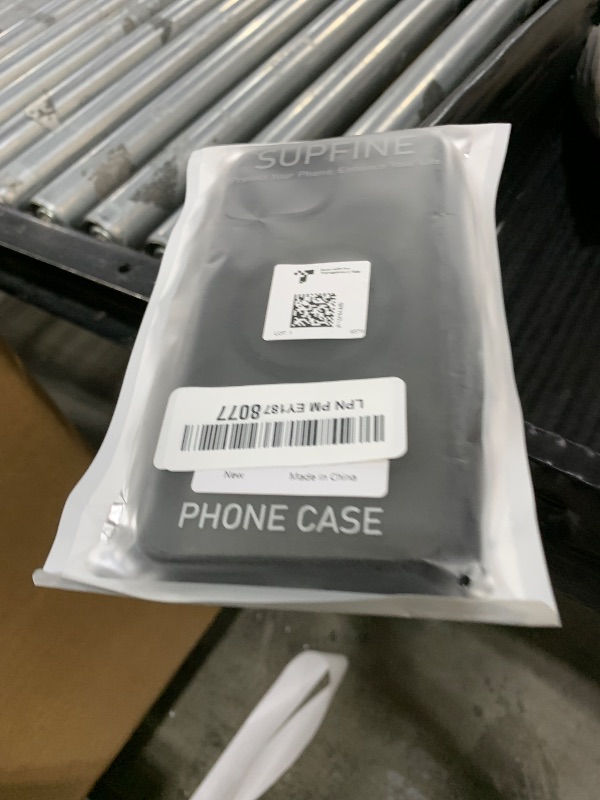 Photo 1 of SUPFINE Magnetic for iPhone 16 Pro Max Case (Compatible with MagSafe) (Military Grade Drop Protection) Translucent Matte Shockproof Phone Cover, Black
