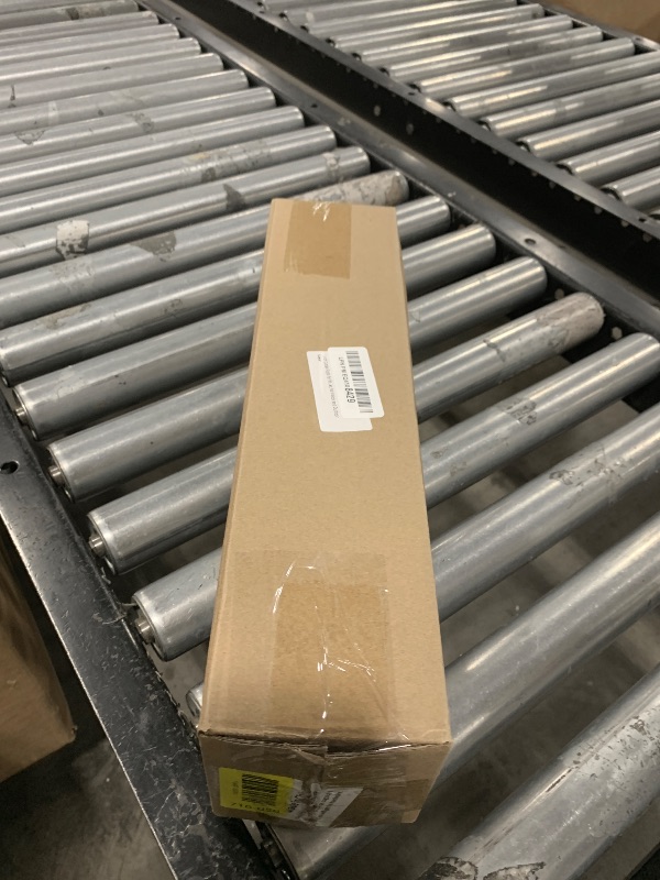 Photo 1 of 1 Inch Curtain Rods for Windows, 32 to 120 Inch Black Rustic Curtain Rod Set, Modern Design Drapery Tubes with Brackets Room Divider, For Indoor and Outdoor