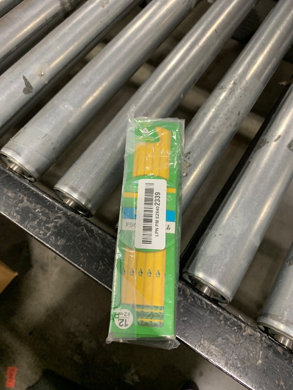 Photo 1 of Ticonderoga Tri-Write Wood-Cased Pencils, 2HB Soft, Yellow, 12 Count