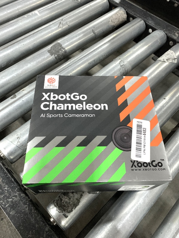 Photo 1 of XbotGo Chameleon AI Auto Sports Action Camera - 4K 60FPS Soccer Camera and Basketball Tracking Camera for Team Sports, Live Streaming, No Subscription, Works with iOS & Android (Lemon Green)