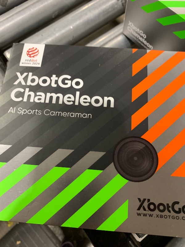 Photo 1 of XbotGo Chameleon AI Auto Sports Action Camera - 4K 60FPS Soccer Camera and Basketball Tracking Camera for Team Sports, Live Streaming, No Subscription, Works with iOS & Android (Lava Graphite)