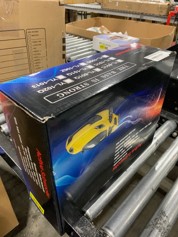 Photo 1 of 800W Slim Under Seat Powered Car Subwoofer Kit with Colorful LED Light,High/Low Level Input, Built-in Amplifier, and Car/Truck Audio System for Ultimate Sound Performance – Subwoofer and Amp Package