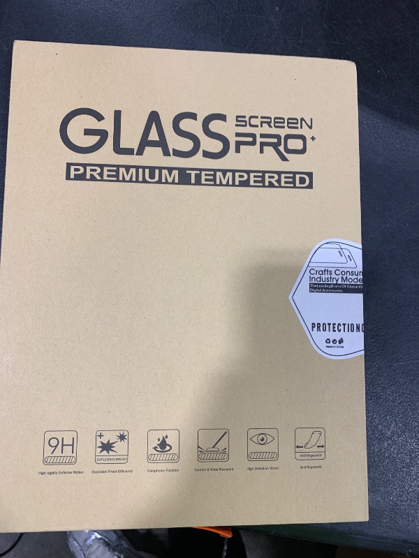Photo 1 of TiKeDa 2 Pack Screen Protector for iPad 9th 8th 7th Generation 10.2 Inch,Tempered Glass Film for iPad 9 8 7 (2021/2020/2019),Case Friendly & Apple Pencil Compatible