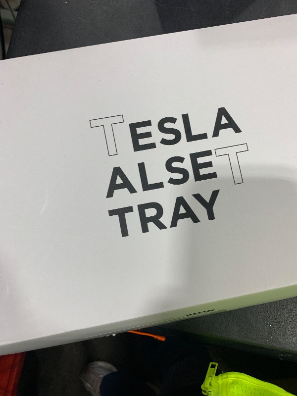 Photo 1 of Ennovatools Tesla Model Y Model 3 Accessories 2020 to 2026, Car Eating Food Table Alset Tray, Center Console Organizer, for Autopilot, Road Trips. Anti-Slip Mat for Stability. (Tray ONLY)