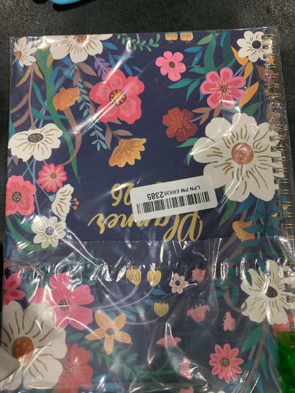 Photo 1 of 2025-2026 Planner - 2025-2026 Weekly and Monthly Planner from July 2025 - June 2026, Academic/Weekly Planners 8.5 x 11, 12 Monthly Calendar with Colorful Tabs, Inner Pocket and Floral Cover