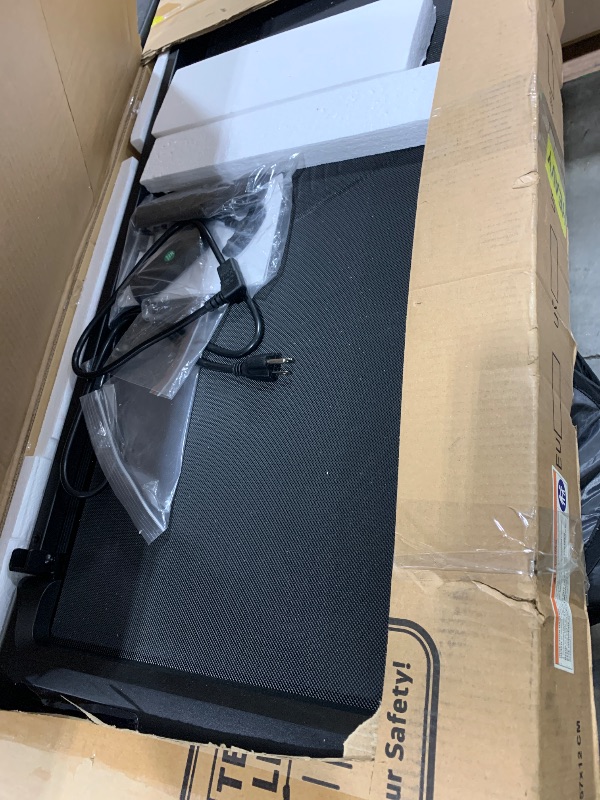 Photo 1 of FutureGlide Walking Pad Treadmill, 3.0 HP Under Desk Treadmill, 3 in 1 Foldable Treadmills for Home, Walking Pad with Handle Bar for Walking and Jogging, with Remote Control & LED Display