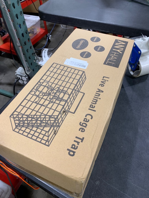 Photo 1 of Anyhall Live Squirrel Trap Heavy Duty Humane Animal Cage Trap - 17” x 7” x 7”