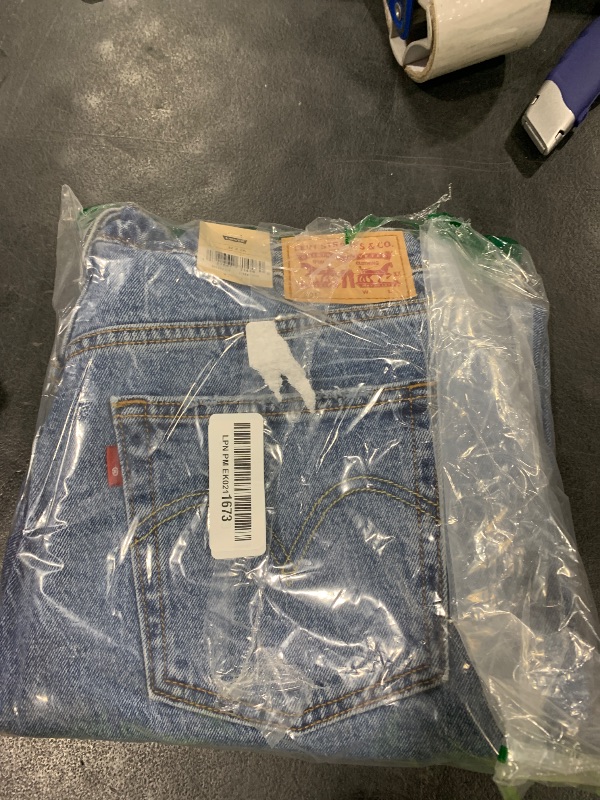 Photo 1 of Levi's Women's 501 Crop Jeans, (New) Blue It's True, 32