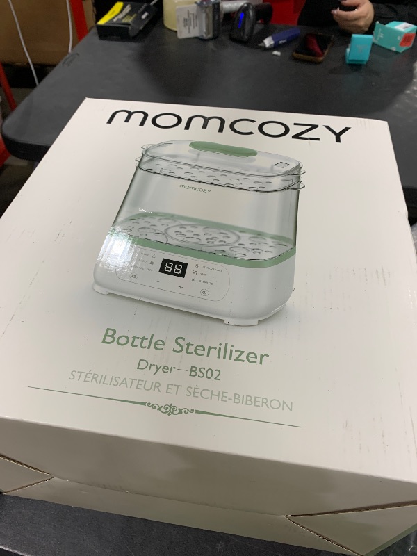 Photo 1 of Momcozy Bottle Sterilizer and Dryer, 8-in-1 Electric Steam Baby Bottle Sterilizer for Baby Bottles, Baby stuffs & Breast Pump Accessories
