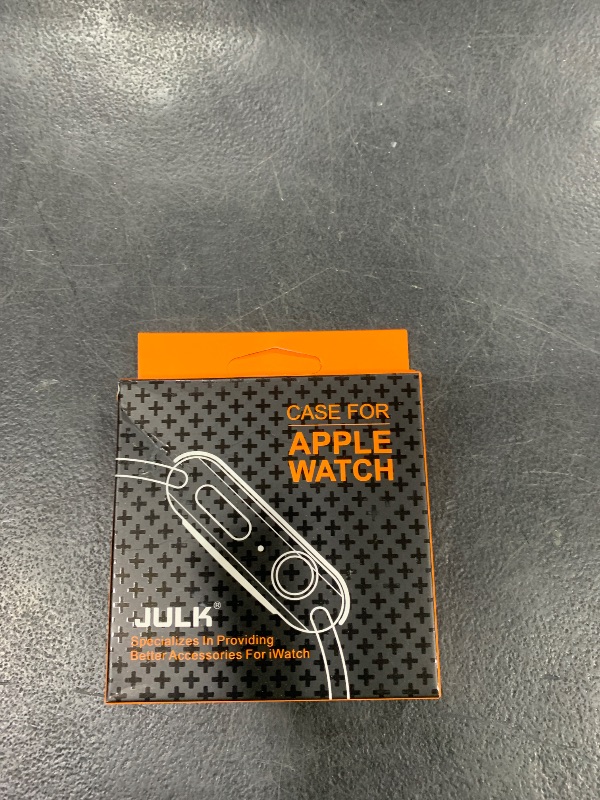 Photo 1 of [2-Pack] Julk Hard Case with Built-in Screen Protector for Apple Watch New SE 3 (2025) 40mm, Slim Fit Cover with Touch Sensitive 9H Tempered Glass for iWatch Series SE/6/5/4 40mm (2 Transparent)