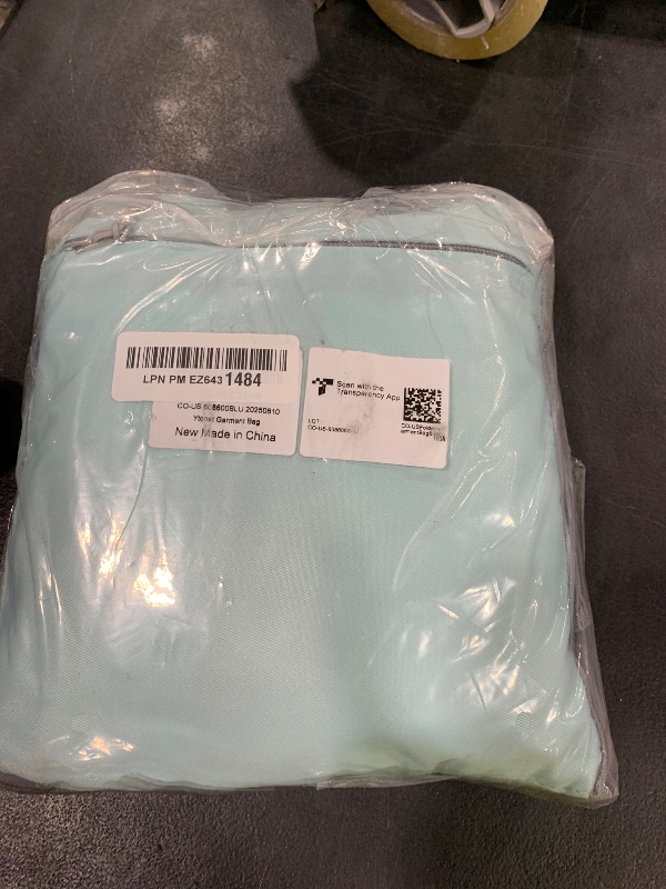 Photo 1 of ?Ytonet Foldable Garment Duffle Bags for Travel, Carry On Convertible Duffel Bag with Shoe Compartment & Water Resistant Fabric, 2-in-1 Hanging Suit Organizer, Mint Green