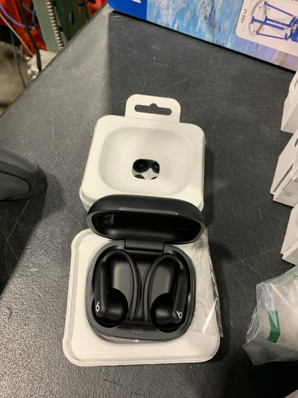 Photo 1 of Beats Powerbeats Pro 2 Wireless Bluetooth Earbuds - Noise Cancelling, Heart Rate Monitor, IPX4, Up to 45H Battery & Charging Case, Works with Apple & Android - Jet Black