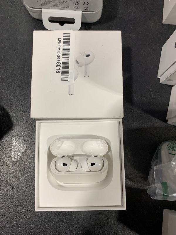 Photo 1 of Apple AirPods Pro 3 Wireless Earbuds, Active Noise Cancellation, Live Translation, Heart Rate Sensing, Hearing Aid Feature, Bluetooth Headphones, Spatial Audio, High-Fidelity Sound, USB-C Charging