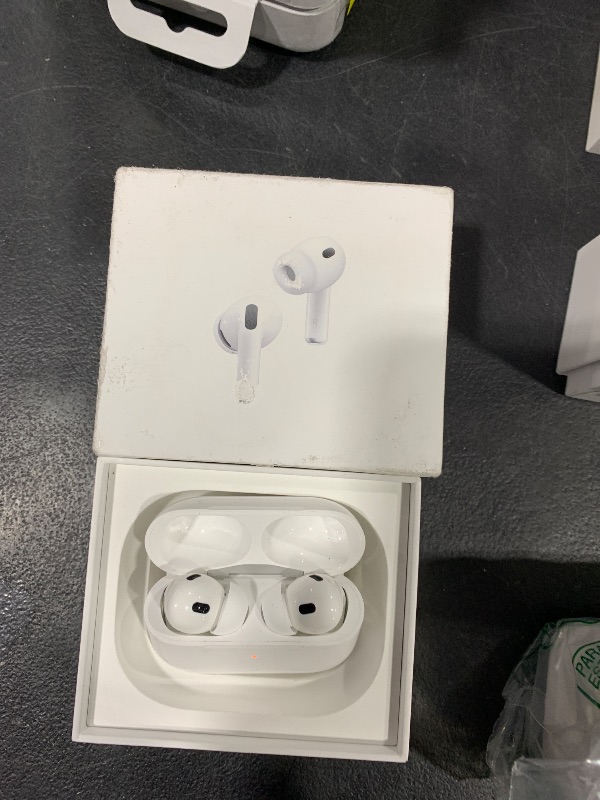 Photo 1 of Apple AirPods Pro 3 Wireless Earbuds, Active Noise Cancellation, Live Translation, Heart Rate Sensing, Hearing Aid Feature, Bluetooth Headphones, Spatial Audio, High-Fidelity Sound, USB-C Charging
