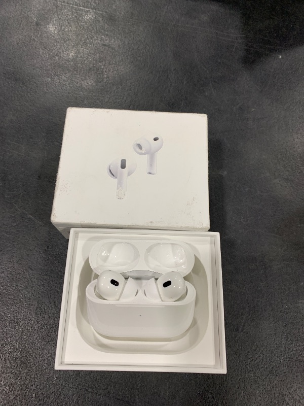 Photo 1 of Apple AirPods Pro 3 Wireless Earbuds, Active Noise Cancellation, Live Translation, Heart Rate Sensing, Hearing Aid Feature, Bluetooth Headphones, Spatial Audio, High-Fidelity Sound, USB-C Charging