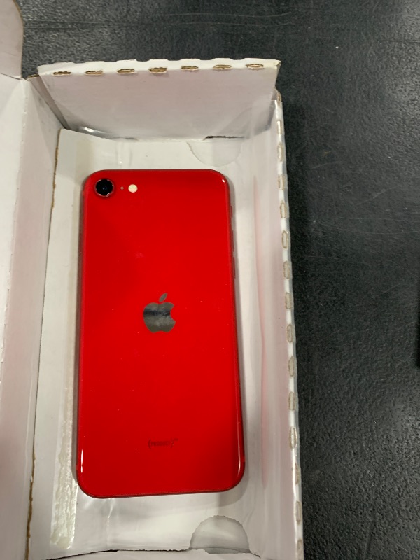 Photo 1 of Apple iPhone SE (2nd Generation), US Version, 256GB, Red - Unlocked (Renewed)