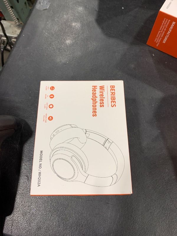 Photo 1 of BERIBES Bluetooth Headphones Over Ear, 65H Playtime and 6 EQ Music Modes Wireless Headphones with Microphone, HiFi Stereo Foldable Lightweight Headset, Deep Bass for Home Office Cellphone PC Ect.