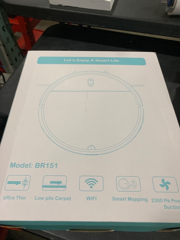 Photo 1 of Robot Vacuum and Mop Combo, 2 in 1 Robotic Vacuum Cleaner with Schedule, App/Alexa/Voice Control, Slim 2.87", Self-Charging, 2300 Pa Suction & Long Runtime, Ideal for Hard Floor, Pet Hair, Carpet