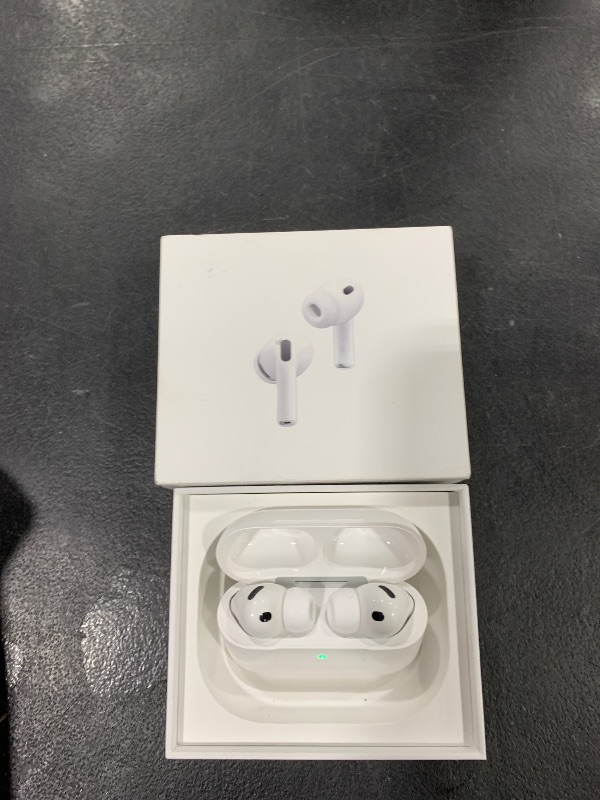 Photo 1 of Apple AirPods Pro 3 Wireless Earbuds, Active Noise Cancellation, Live Translation, Heart Rate Sensing, Hearing Aid Feature, Bluetooth Headphones, Spatial Audio, High-Fidelity Sound, USB-C Charging