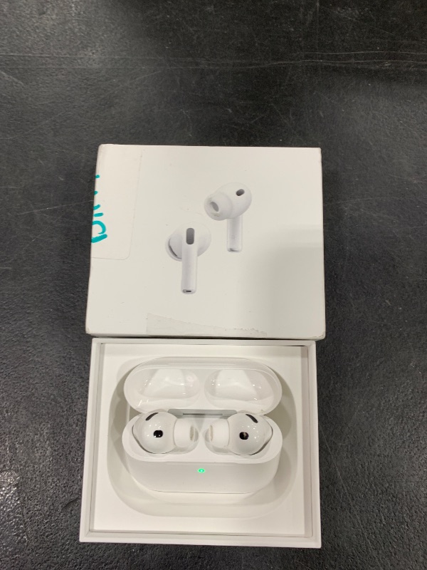 Photo 1 of Apple AirPods Pro 3 Wireless Earbuds, Active Noise Cancellation, Live Translation, Heart Rate Sensing, Hearing Aid Feature, Bluetooth Headphones, Spatial Audio, High-Fidelity Sound, USB-C Charging