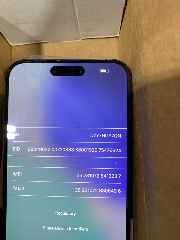 Photo 1 of Apple iPhone 15 Pro Max, 256GB, Blue Titanium - Unlocked (Renewed)