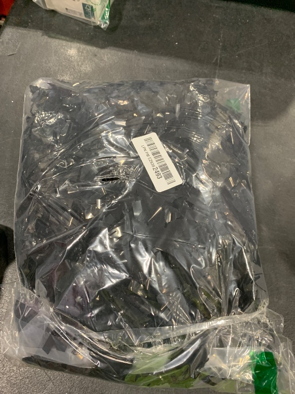 Photo 1 of 26.2 Feet Black Maple Leaf Garland Halloween Artificial Vine Tinsel Hanging Decorations for Halloween Autumn Thanksgiving Christmas Wedding Party Supplies Indoor and Outdoor