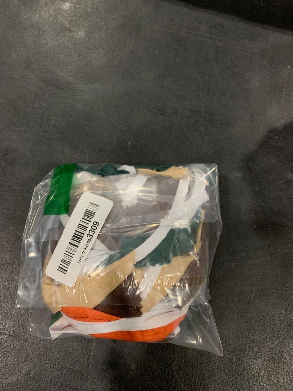 Photo 1 of 32Ft Orange Green Brown Party Decorations Triangle Flag Pennant Bunting Fabric Garland for Jungle Safari Animal Party Zoo Themed Wild One Forest Baby Shower Fall Wedding Birthday Decoration