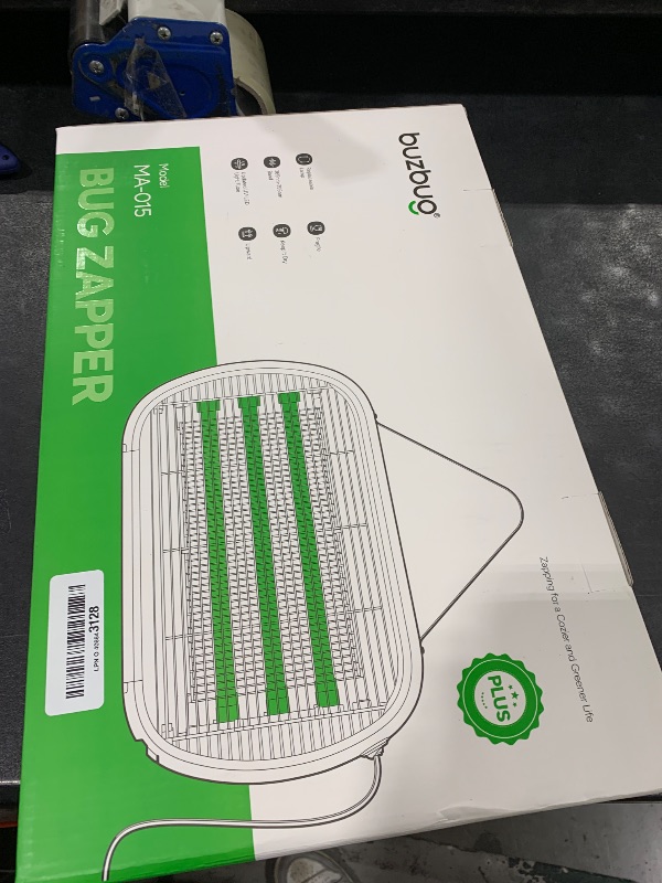 Photo 1 of Buzbug Upgraded LED Bug Zapper Indoor, 10 Years Lifespan 3 Lamps Sustainable Less Power, 3800V Powerful Electric Mosquito Zapper, Durable Fly Trap Mosquito Trap, Fly Killer Fly Zapper -MA015PLUS