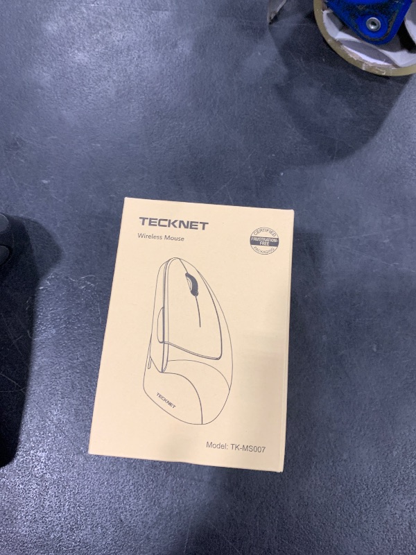 Photo 1 of TECKNET Ergonomic Mouse Wireless, Rechargeable Mouse Wireless Silent for Carpal Tunnel Right Hand, 2.4GHz USB Vertical Mouse Wireless for Laptop, 5 Adjustable 4800 DPI, Computer, MacBook, Desktop