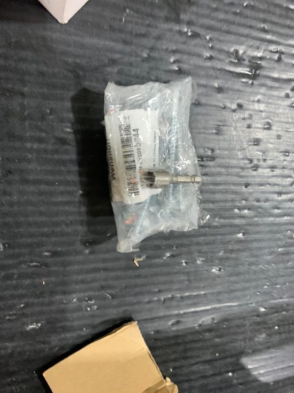 Photo 1 of Wensilon 1/4" x 3" Zinc Plated Large Diameter Concrete Screw Actual Thickness 5/16"(8mm) for Anchoring to Masonry, Brick or Block (10 pcs)