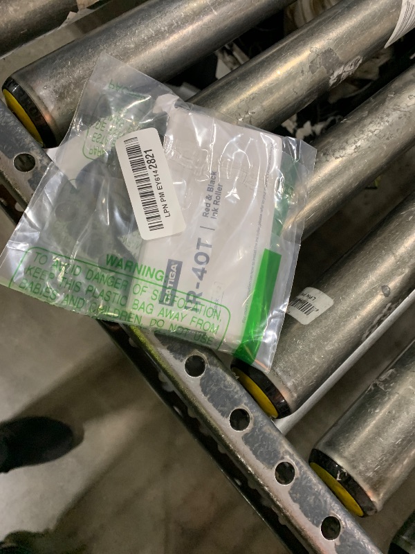 Photo 1 of CATIGA IR-40T Ink Roller Cartridge for Printing Calculators and Adding Machines, Black/Red Pack of 2, Used with Casio HR-100TM HR-150TM HR-170RC, Sharp EL-1750V EL-1801V, CP30A CP90A