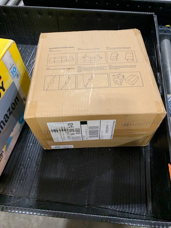 Photo 1 of CRUGLA 12x12x12 White Shipping Boxes Set of 10, White Corrugated Cardboard Boxes for Small Business Shipping Mailing Packing