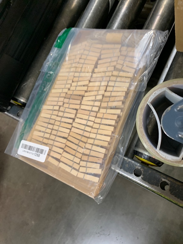 Photo 1 of 1.35 Inch Mini ClothesPins for Photo?100 Pcs? with 32 Feet Jute Twine?Mini Clothes Pins for Crafts,Wooden Small Clothes Pins for Pictures,Tiny Decorative Clothespins for Baby Shower(Natural Color)