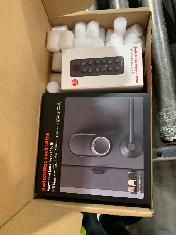 Photo 1 of Smart Lock Ultra with Keypad,Fingerprint Door Lock, App Remote Control, Built-in WiFi Keypad Deadbolt, Auto Unlock, Waterproof&Easy Install,Supports Alexa and Google (Lock Ultra Touch Combo)