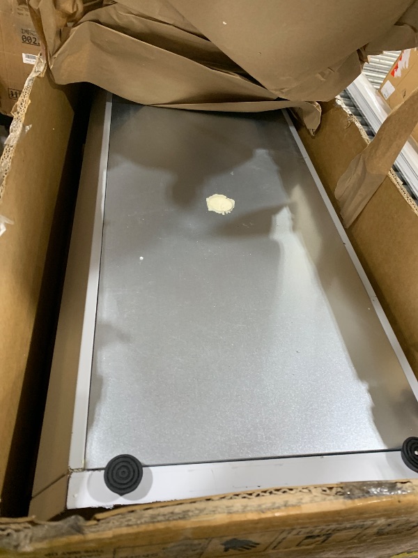 Photo 1 of VEVOR Refrigerated Condiment Prep Station, 140 W Countertop Refrigerated Condiment Station, with 8 1/6 Pans, 304 Stainless Body and PC Lid, Sandwich Prep Table with Stainless Steel Guard, ETL
