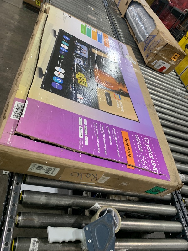 Photo 1 of Samsung 55-Inch Class Crystal UHD U8000F 4K Smart TV (2025 Model) Endless Free Content, Crystal Processor 4K, MetalStream Design, Knox Security, Compatible with Alexa