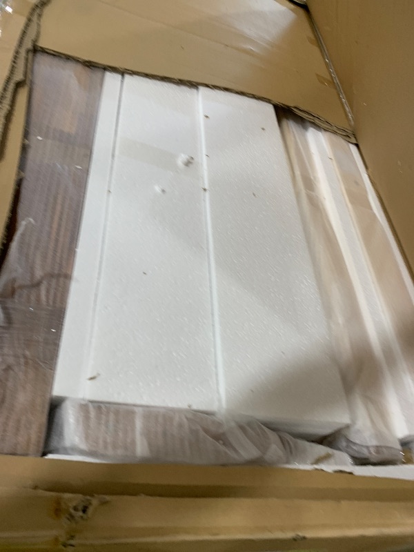 Photo 1 of Bme Selina King Bed Frame and Headboard - Handcrafted Paper Cord Headboard, 12-Slat Support, No Box Spring Needed - Easy Assembly, Caramel
