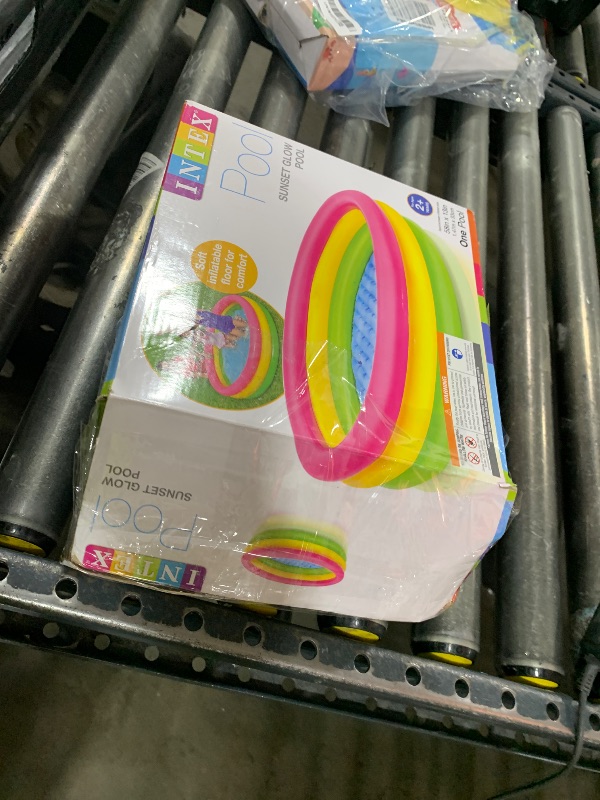 Photo 1 of Intex Kiddie Pool - Kid's Summer Sunset Glow Design - 58" x 13"