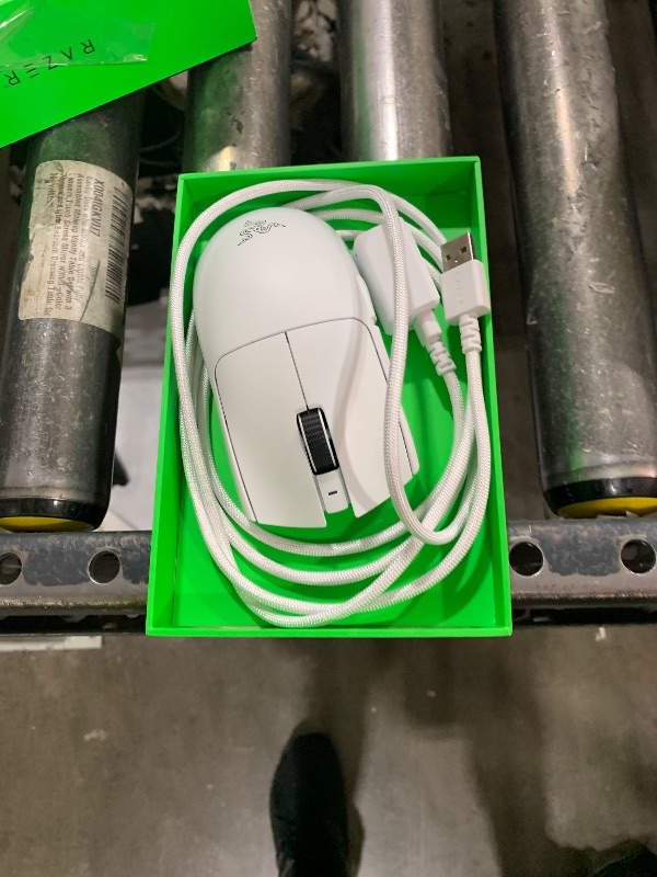 Photo 1 of Razer Viper V3 Pro Wireless Esports Gaming Mouse: Symmetrical - 55g Lightweight - 8K Polling - 35K DPI Optical Sensor - Gen3 Optical Switches - 8 Programmable Buttons - 95 Hr Battery - White