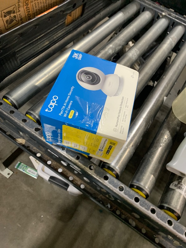 Photo 1 of Tapo 3K 5MP Indoor Security Camera for Baby Monitor, Pet Camera w/Smart Motion Tracking, 360° Pan/Tilt, IR Night Vision for Home Security, Works w/Alexa & Google, RoomCam 3K 360°