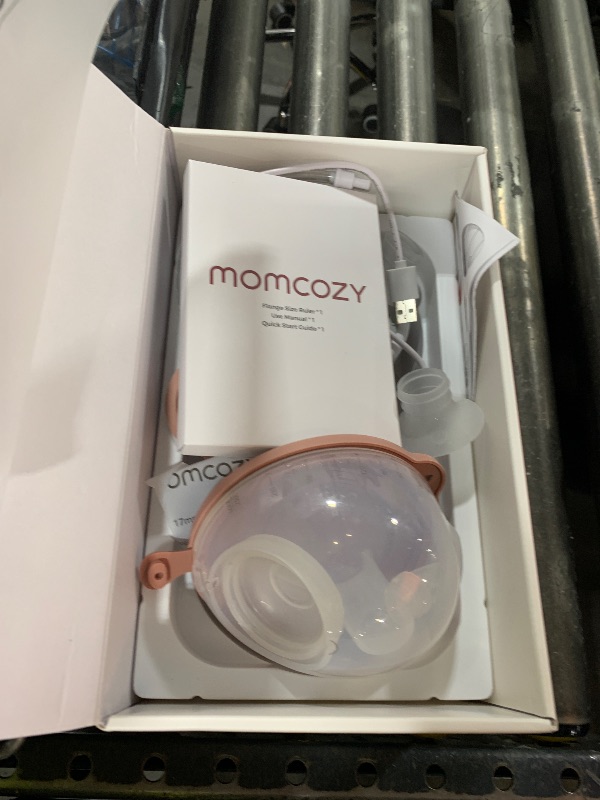 Photo 1 of Momcozy Breast Pump V1 Pro Hospital-Grade, Hands-Free & Portable Wearable Pump, Upgraded Electric Pump with 3 Fine-Tuned Rhythms|15 Levels, Come with Leak-Proof DoubleFit Flange, Cozy Red.