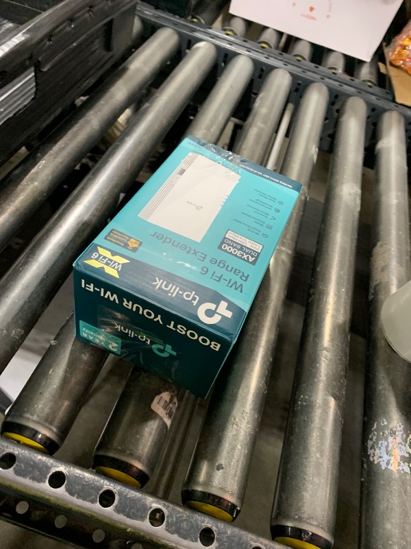 Photo 1 of TP-Link AX3000 WiFi 6 Range Extender Internet Booster(RE700X), Dual Band, AP Mode w/Gigabit Port, OFDMA, Beamforming, APP Setup, OneMesh Compatible