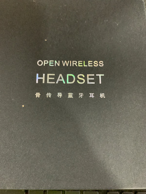 Photo 1 of Bone Conduction Wireless Bluetooth Headset IPX8 Waterproof Swimming Headset Outdoor Fitness 32GB Memory MP3 Player (Grey)