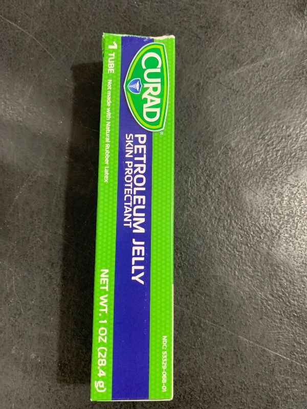 Photo 1 of CURAD Petroleum Jelly, Skin Protectant and Moisturizer, 1 oz. Tube