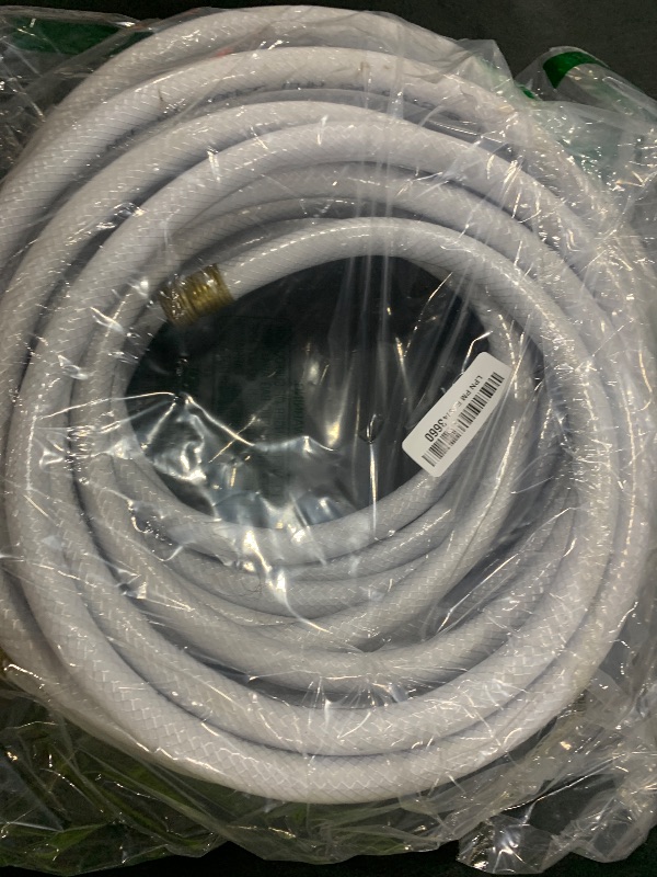 Photo 1 of Camco TastePURE 25-Ft Water Hose - RV Drinking Water Hose Contains No Lead, No BPA & No Phthalate - Features Diamond-Hatch Reinforced PVC Design - 5/8” Inside Diameter, Made in the USA (22783)