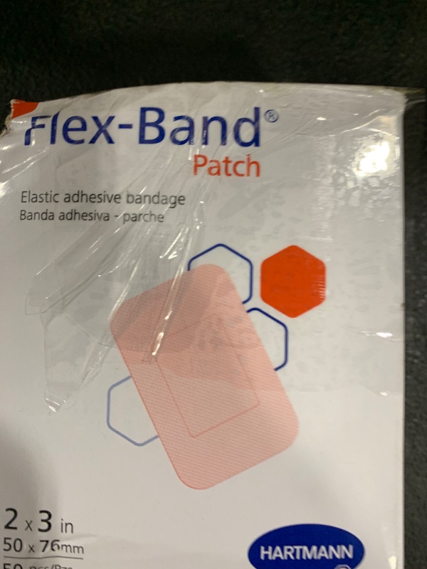 Photo 1 of Flex-Band® Sterile Fabric Adhesive Bandage 2" x 3" Patch- Box of 50 (46130000)