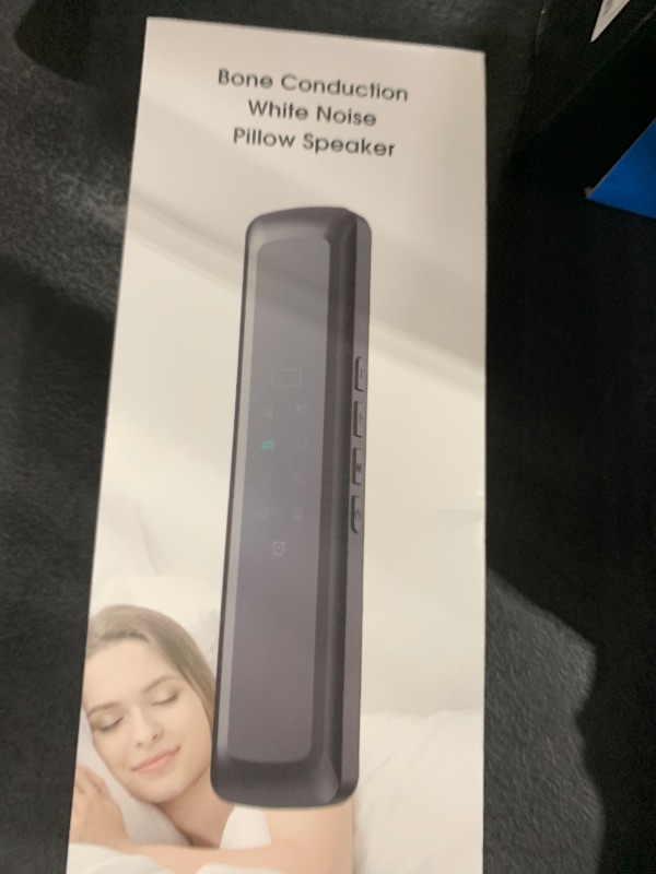 Photo 1 of PILSAMAS Bone Conduction Under Pillow Speaker Blutooth for Sleeping - Intuitive Glow-Guide, 3 Timers, 6 Soothing Sounds, White Noise Sound Machine for Adult, Kids, Side Sleeper, Podcasts & Audiobooks